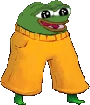 pepeHyperPants emote