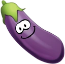 PuffleEggplant emote