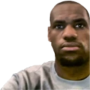 lebronCringe emoji