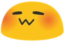 blobmeltblush emote