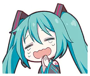 miku_cry emote