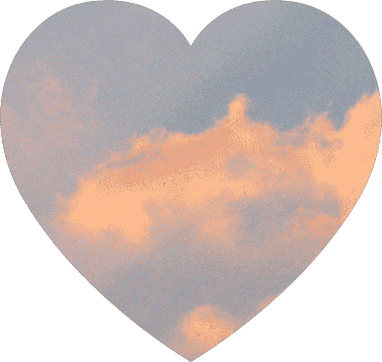 SkyHeartSunset static emote