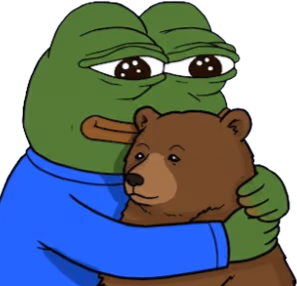 PepeBearHug emote