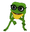 nerdy_frog_dance emote