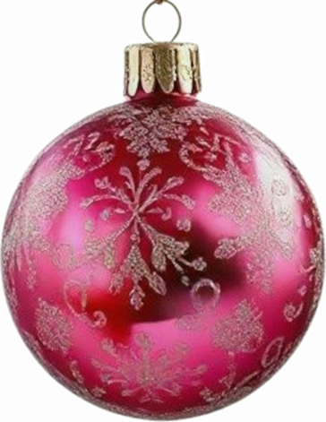 ChristmasBaublePink static emote