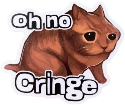 Cringe emote