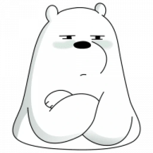 icebearextremelytired emoji