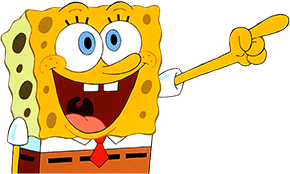 SpongeBobPointing emote