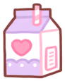 purplemilk emote