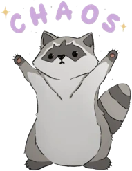 chaosraccoon emote