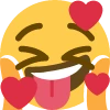 crazy_cute_laughing emoji
