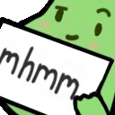 mhmm_sign_bean emote