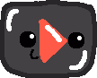 cute_red_diamond_playbutton emote