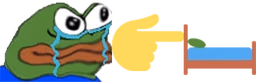 SmadgePointsToBed emote