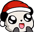PandaAdmireHat emote