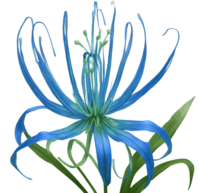 blue_spider_lily emote