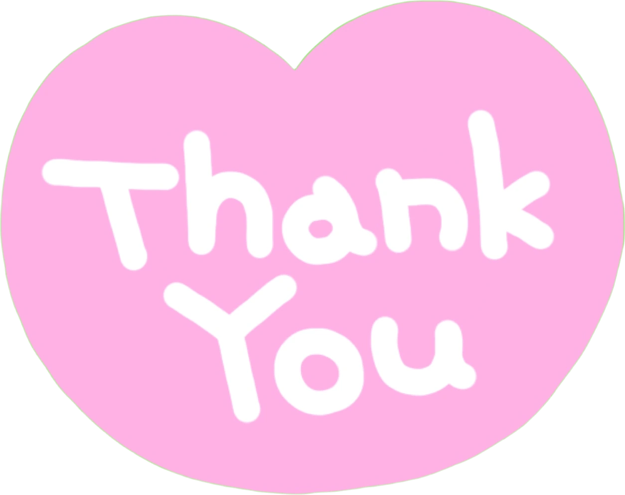 PinkHeartThankYou emote