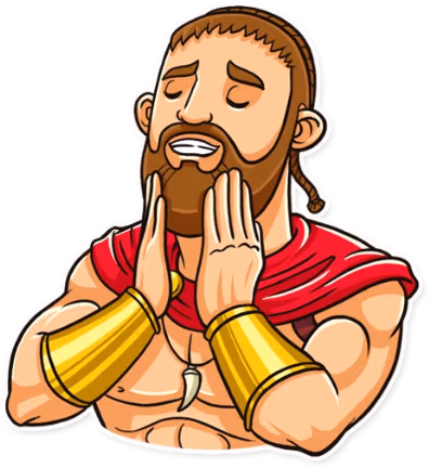 FeelsSpartaMan emote