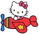 HelloKittyPlane emote