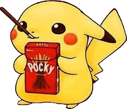 pikachueatingpocky emote