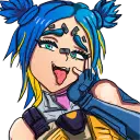 Sexy_Neon_Valorant emote
