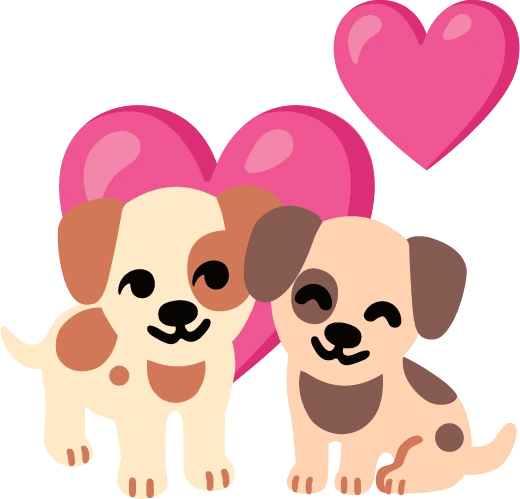 Dogcouple emote