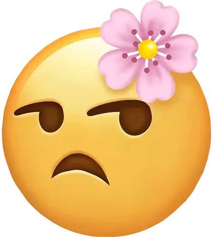 Unamused_Flower emote
