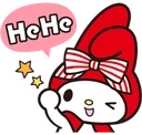 MyMelodyHeHe emote