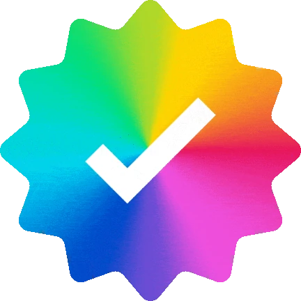 Rainbow_Verified emote