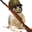 catsittingverycomfortablebutinawar emote