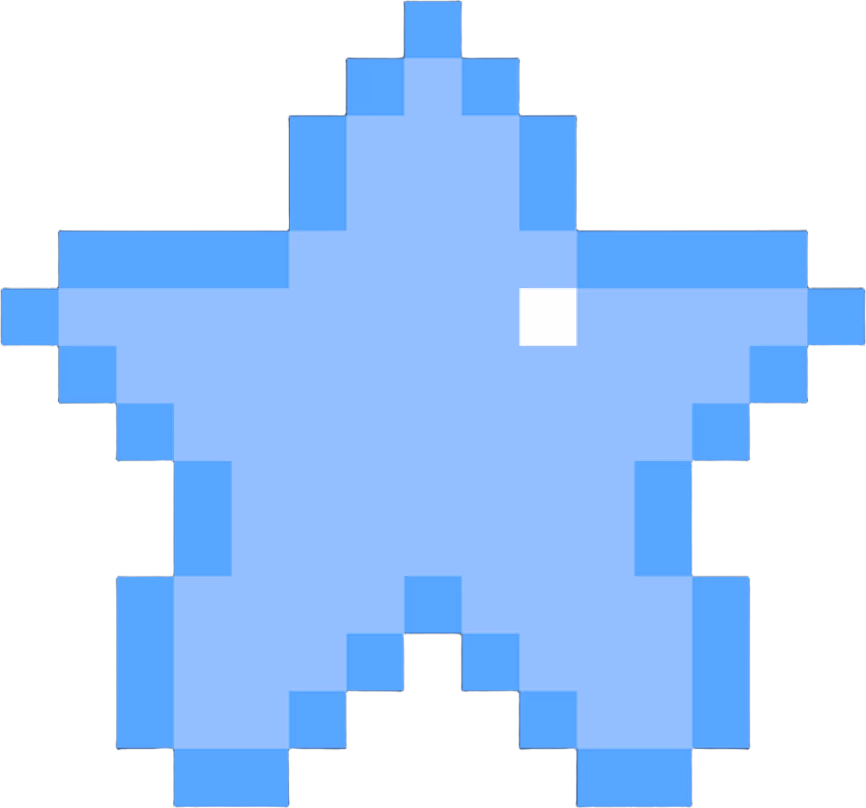 PixelStarBlue emote
