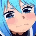 aquaCry emote
