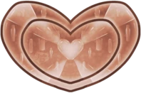 Crystal_Heart_brown emoji