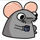 SilentlyJudgingRat emoji