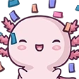 AxolotlCelebration emote