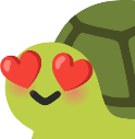 CERHeartEyesTurtle static emote