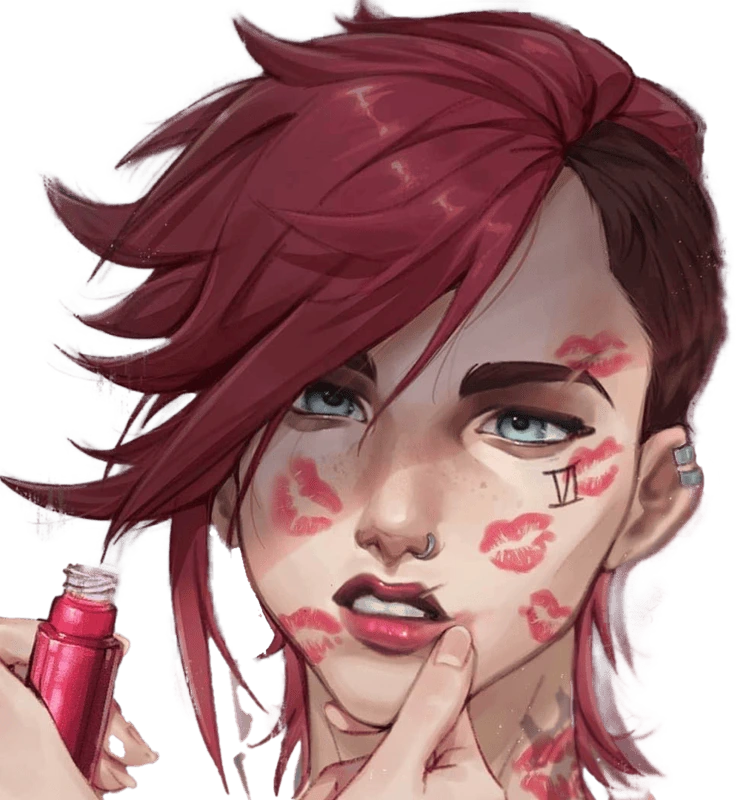 ArcaneVi_Lipstick emote