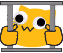 blobcatgooglyjail emote
