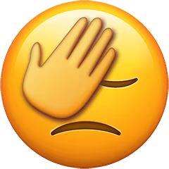 facepalm emote