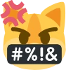 SwearingCat emote