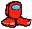 AmongFeet emote