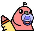 BabyParrot emote