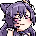 KeqingThink emote