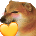 CheemsYheart emote