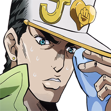 JotaroSweat emote