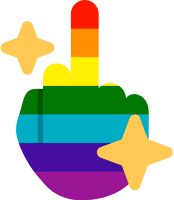 7stripe_lgbt_middle_finger emote