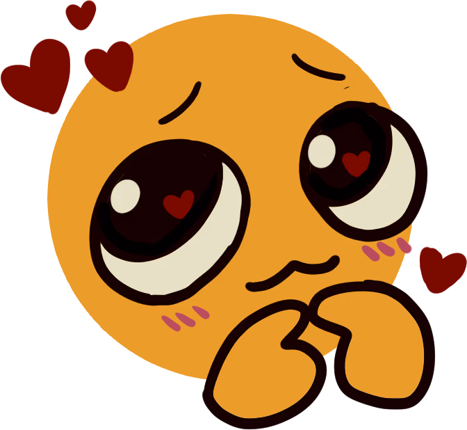 Adoring emote