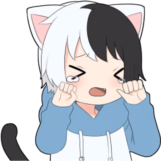 CatboyCry emote
