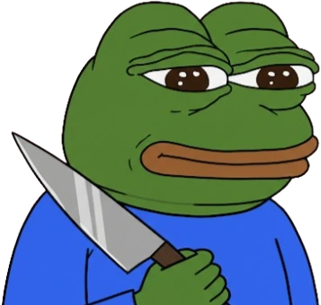 PepeKnife emote