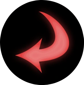 NeonRedArrowleft emoji